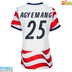 Billiga Förenta stater Patrick Agyemang #25 Hemmatröja Dam VM 2026 Kortärmad